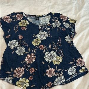 Torrid Floral Print Women's Top